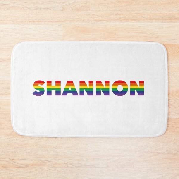 Item preview, Shannon name - Rainbow Flag LGBT Pride Design designed and sold by NameTheory.