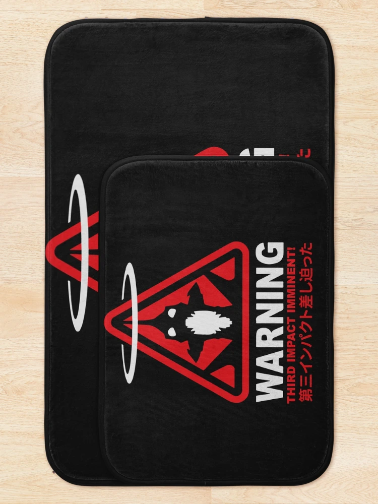 Thumbnail 5 of 6, Bath Mat, Third Impact designed and sold by Sakuga Drip.