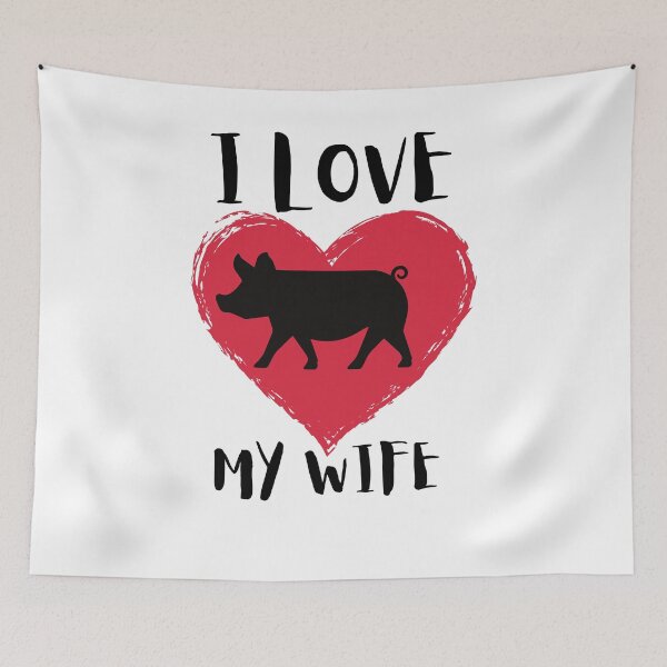 Item preview, Funny Wife Joke, I Love My Wife designed and sold by GarnersDesigns.