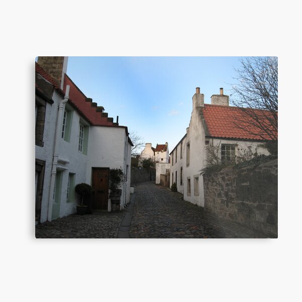 Small Street in Culross Metal Print