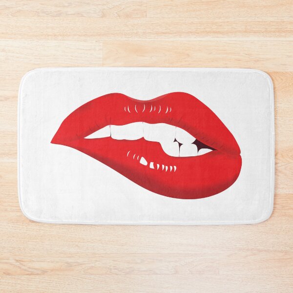 Item preview, sexy biting lips t-shirt designed and sold by KARTICK DUTTA.