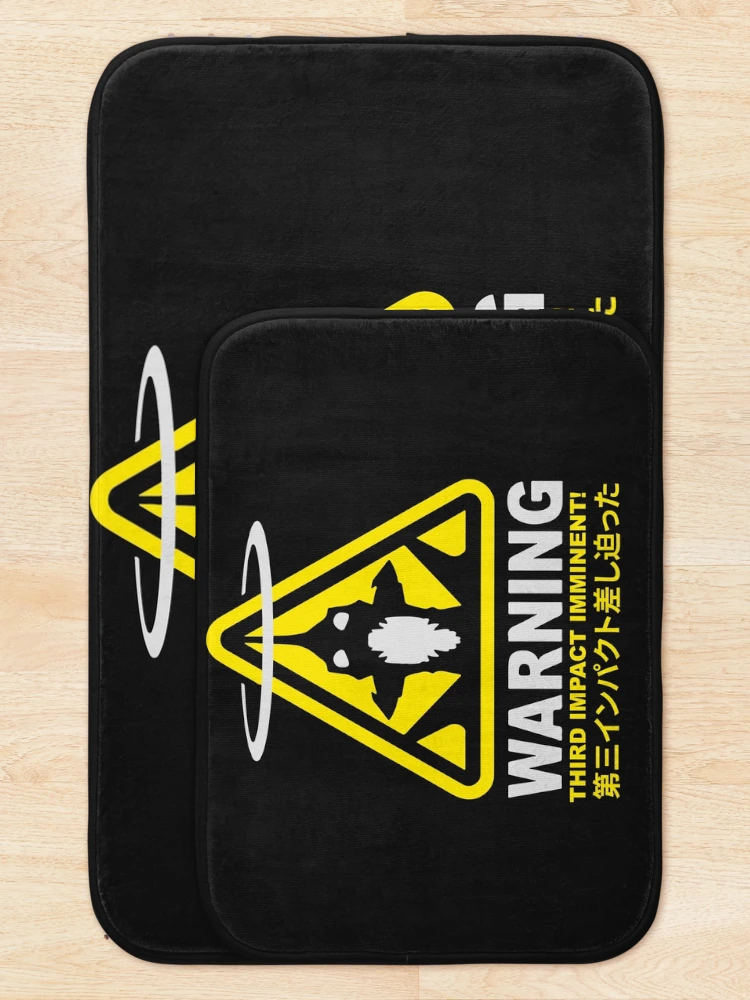 Thumbnail 5 of 6, Bath Mat, Third Impact designed and sold by Sakuga Drip.