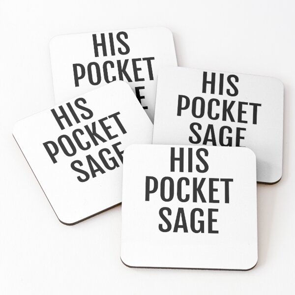 Artikelvorschau, Sein Taschensalbei in Schwarz entworfen und verkauft von PrintsyGal.