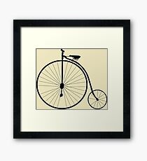 Penny Farthing Framed Print