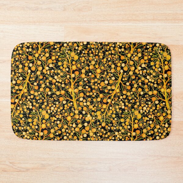 Item preview, Watercolor Wattle Fields  - Yellow And Black designed and sold by Sketchbook Designs.