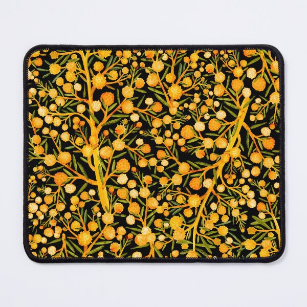 Item preview, Watercolor Wattle Fields  - Yellow And Black designed and sold by Sketchbook Designs.