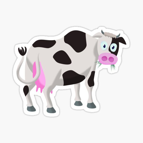Have a cow Sticker