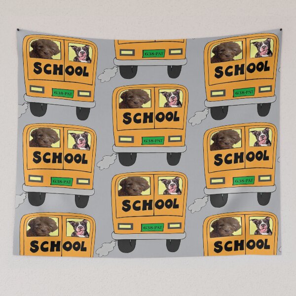 Item preview, Dog School Bus designed and sold by kristalcurt.