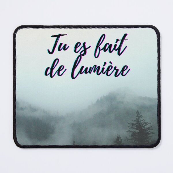 Item preview, I am made of light - popular french quotes theme gifts designed and sold by RebelliousRosee.