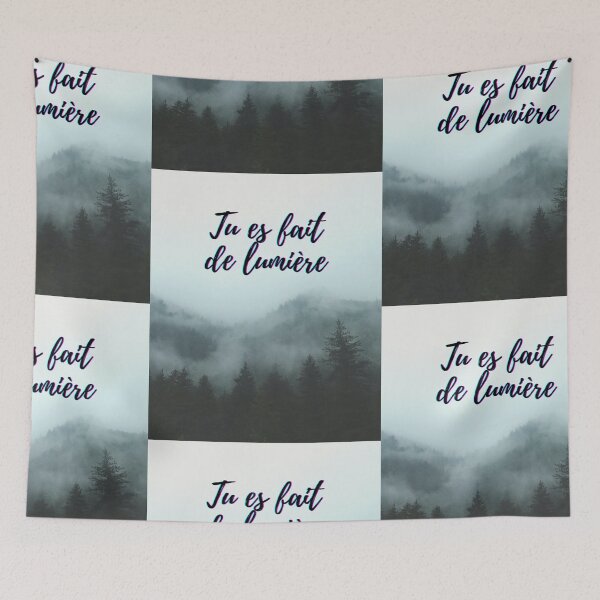 Item preview, I am made of light - popular french quotes theme gifts  designed and sold by RebelliousRosee.