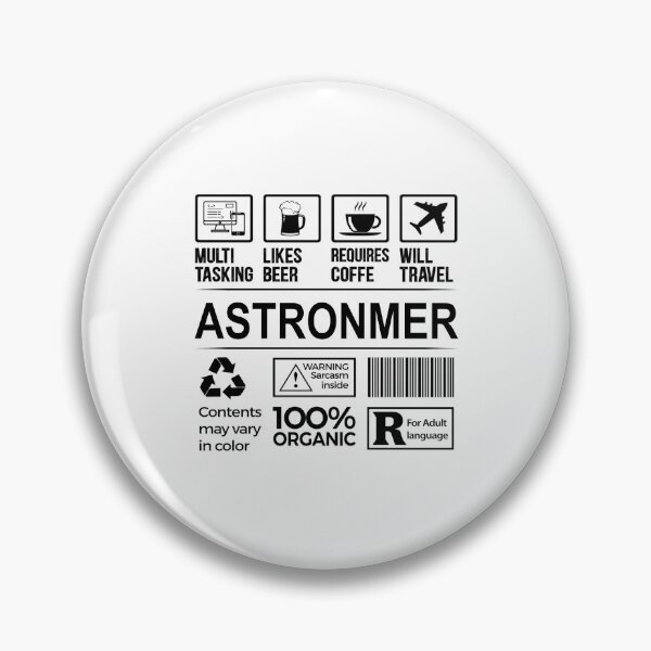 Aperçu de l'œuvre T-shirt d'astronmer, article cadeau d'emploi certifié multitâche, profession d'emploi, papa de filles de femmes d'hommes, cadeau d'anniversaire de Noël d'astronmer créée et vendue par xlnv.