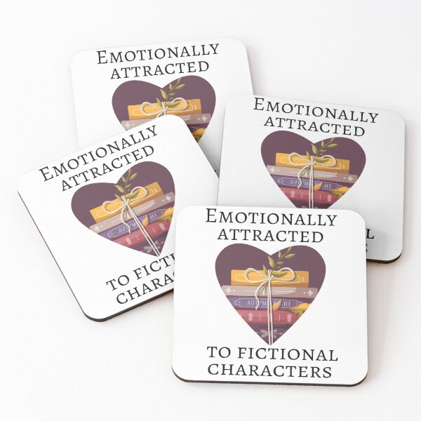 Item preview, Emotionally attracted to fictional characters designed and sold by addict2reading.