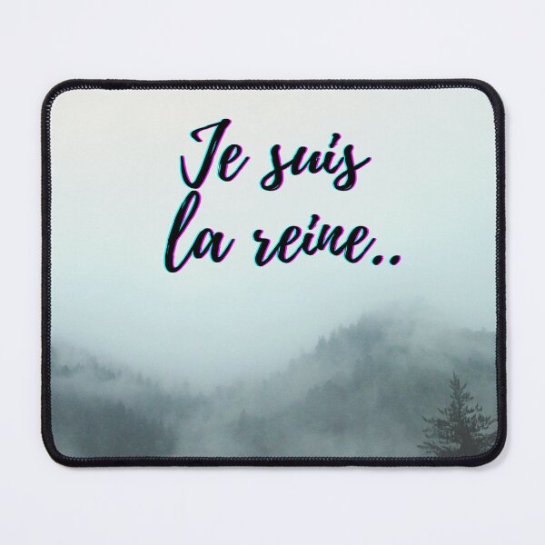 Item preview, I am the queen - popular french quotes theme gifts designed and sold by RebelliousRosee.