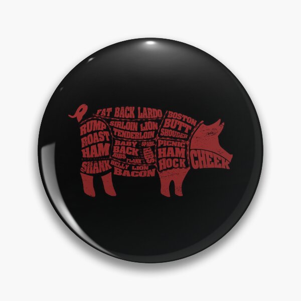 Item preview, Pork Meat Barbeque Party Grillmaster Grilling BBQ Smoker designed and sold by haselshirt.
