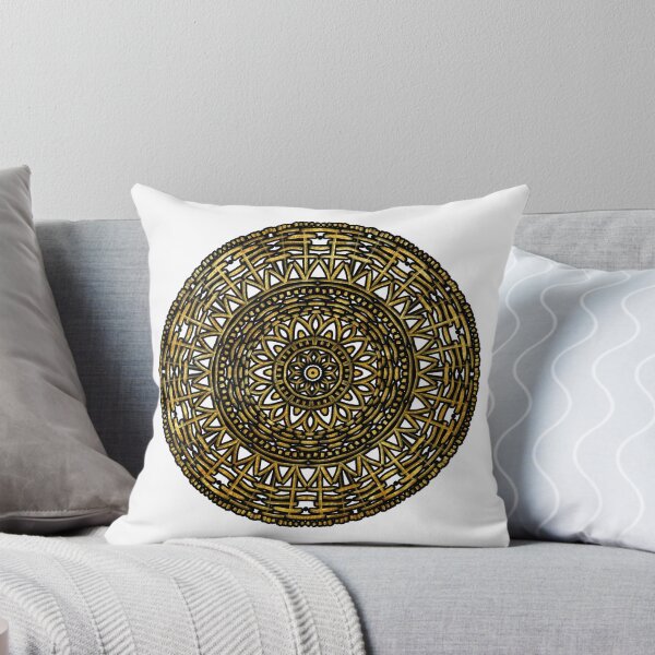 Item preview, Fence Gold Mandala designed and sold by Haurelia.