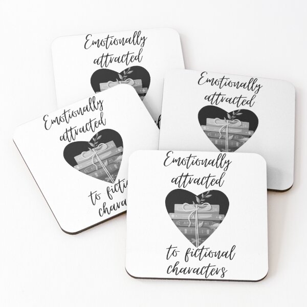 Item preview, Emotionally attracted to fictional characters designed and sold by addict2reading.