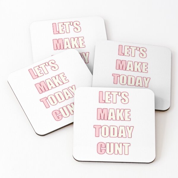 Item preview, Copy of Let's make today cunt women's shirt  designed and sold by MaRa ★★★★★.