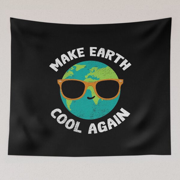 Item preview, Make Earth Cool Again Global Warming Climate Change designed and sold by haselshirt.