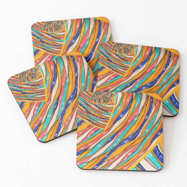 Item preview, modern Southwest hipster turquoise orange swirls Floor Pillow designed and sold by designerr23 ⭐⭐⭐⭐⭐.