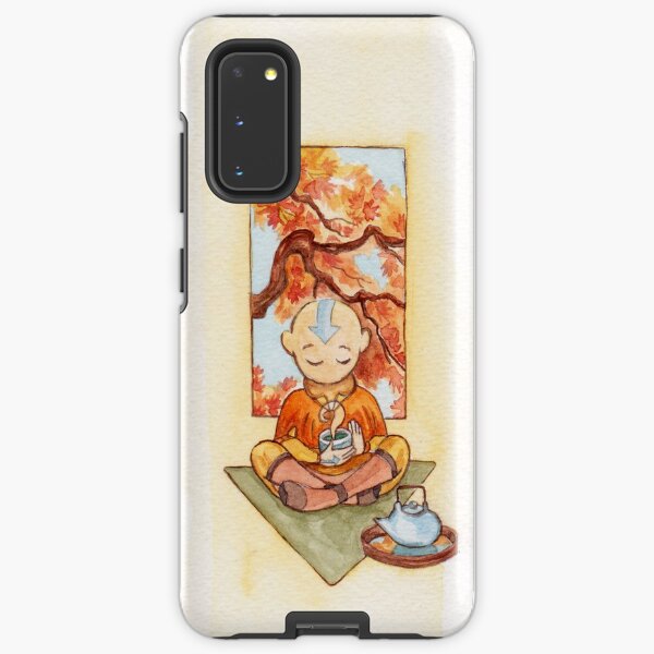 Aang from Avatar the Last Airbender Drinking Tea Samsung Galaxy Tough Case