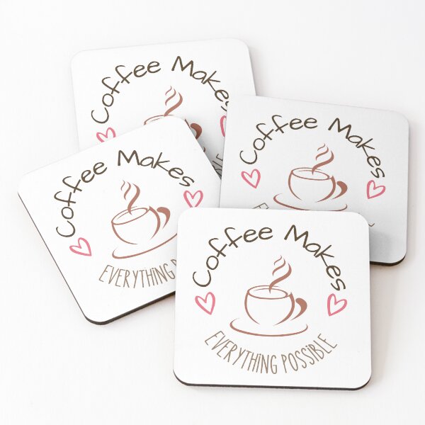 Item preview, Coffee Makes Everything Possible designed and sold by Glorious-Goods.