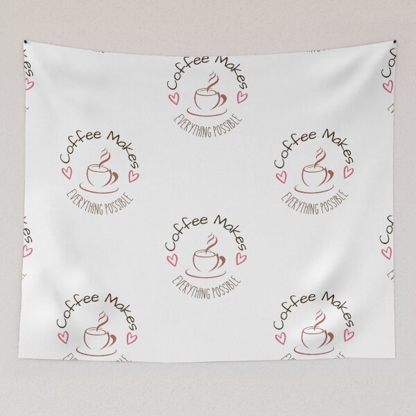 Item preview, Coffee Makes Everything Possible designed and sold by Glorious-Goods.