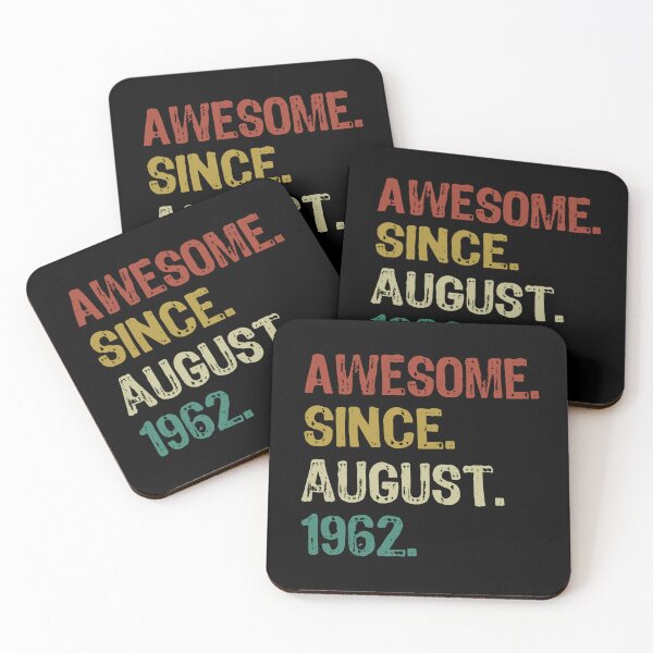 Item preview, Awesome Since August 1962 designed and sold by maxarus.