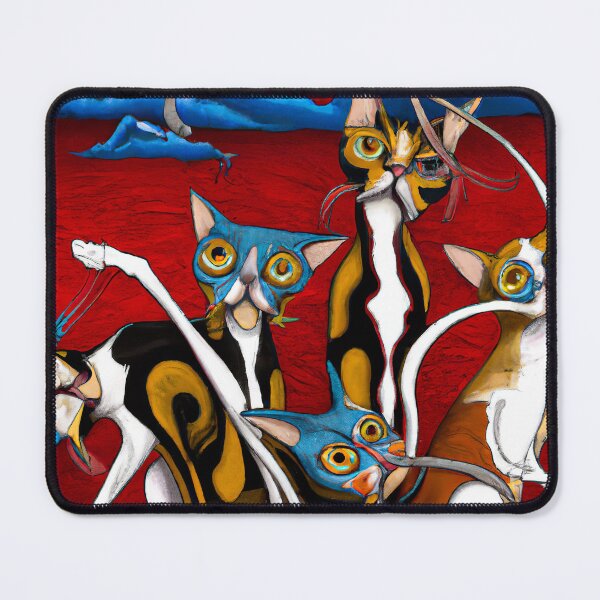 Item preview, Surreal cats designed and sold by Valentin Mladin.
