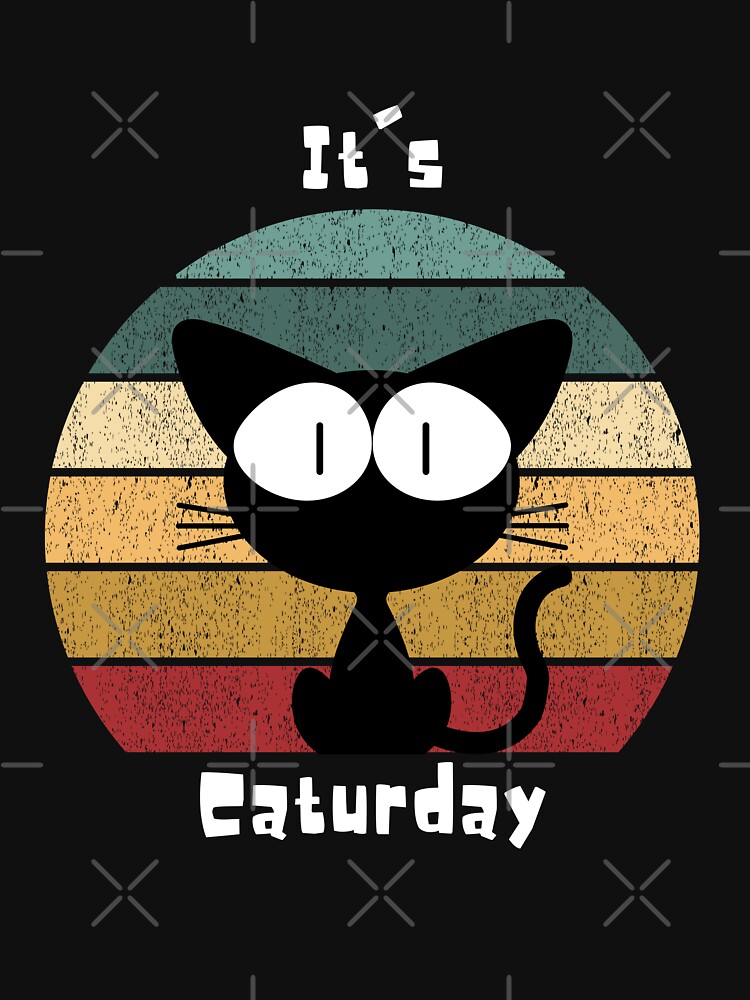 It's Caturday - Vintage Nationals Cat Day Essential T-Shirt for Sale by  Fukuart