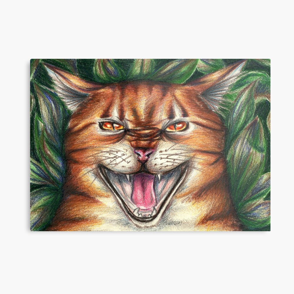 Tigerstar II Tigerheart Warrior Cats Postcard for Sale by alicialynne