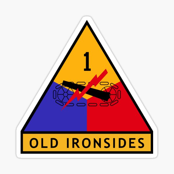 Item preview, 1st Armored Division designed and sold by Jared Davies.