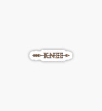 Arrow to the Knee Sticker