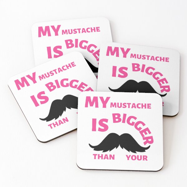 Item preview, My mustache is bigger than your designed and sold by Hammy97.