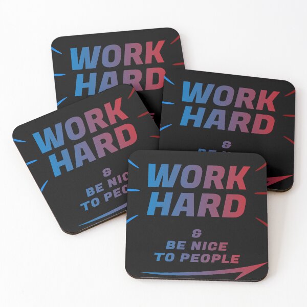 Item preview, WORK HARD designed and sold by DesignOnTshirt.