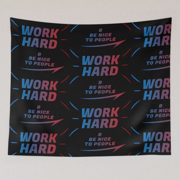 Item preview, WORK HARD designed and sold by DesignOnTshirt.