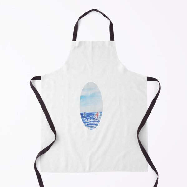 Item preview, Windsurf acuarela - ovalado designed and sold by Mideyes.