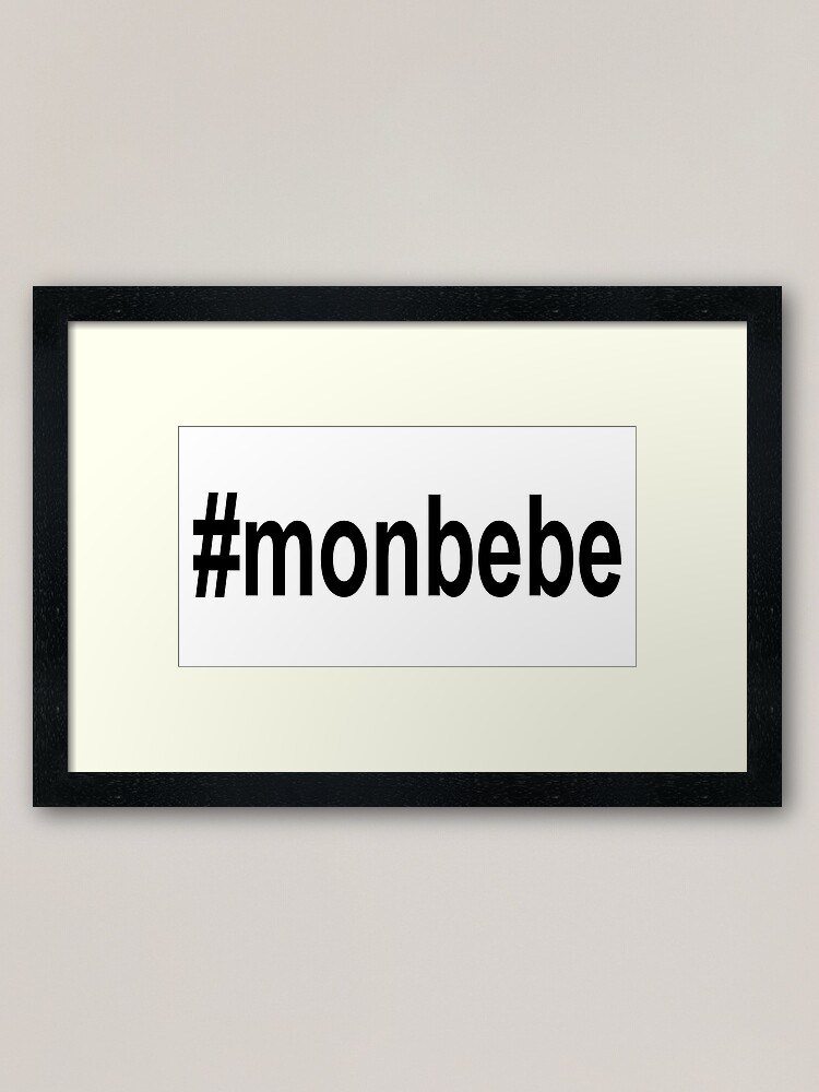 Monbebe Monsta X Fandom Name Framed Art Print By Totomagoto Redbubble