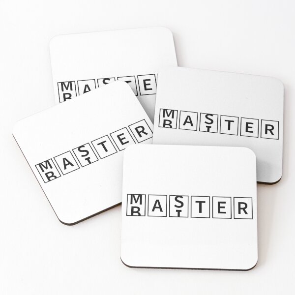 Item preview, Master Baiter Funny Play On Words Fishing Design designed and sold by RaybenMedia.