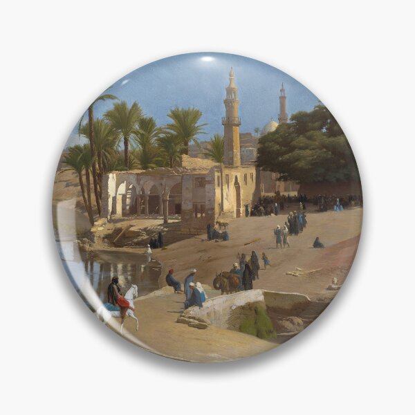 Item preview, Jean-Leon Gerome -View of Medinet El-Fayoum, c. 1868/1870- Medinet El-Fayoum designed and sold by TeeARTHY.