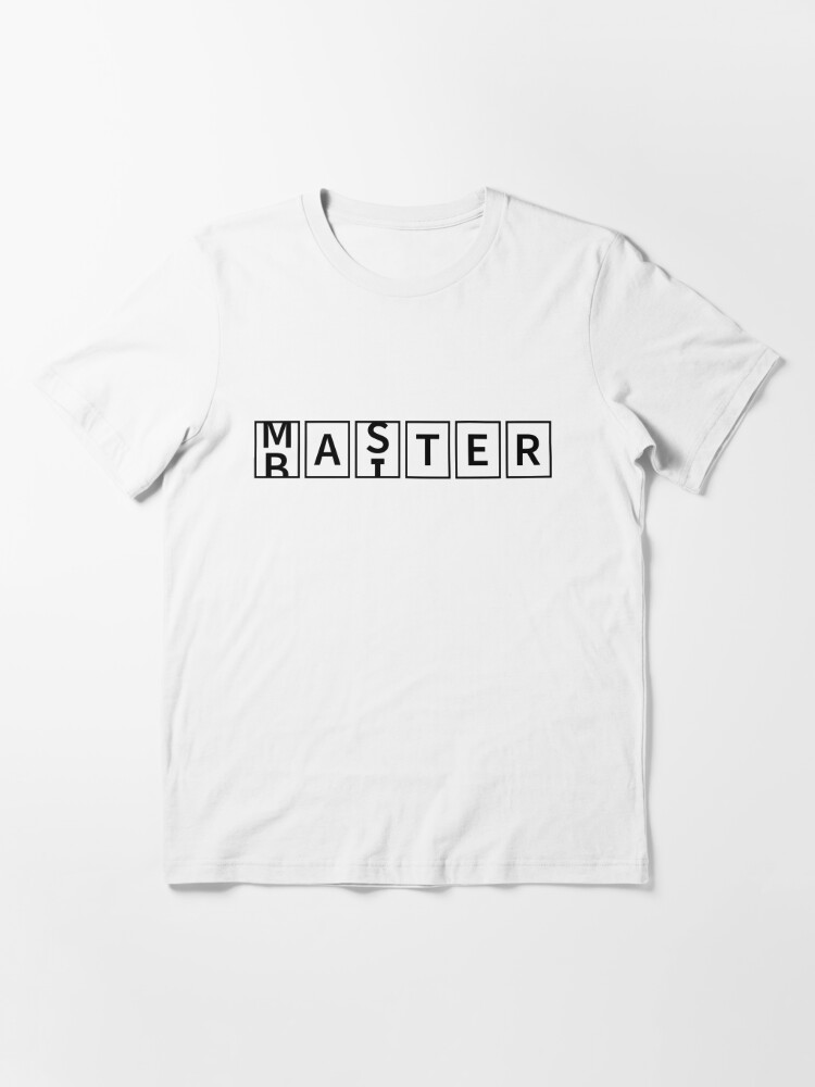 Master Baiter Funny Play On Words Fishing Design Essential T-Shirt for Sale  by RaybenMedia