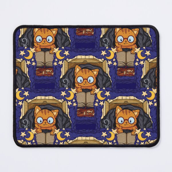 Item preview, Cozy Cat in A Blanket with Book Line Art Pattern designed and sold by ZaryaKiqo.
