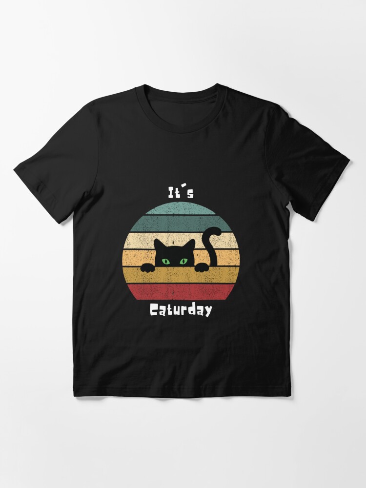 It's Caturday - Vintage Nationals Cat Day Essential T-Shirt for Sale by  Fukuart