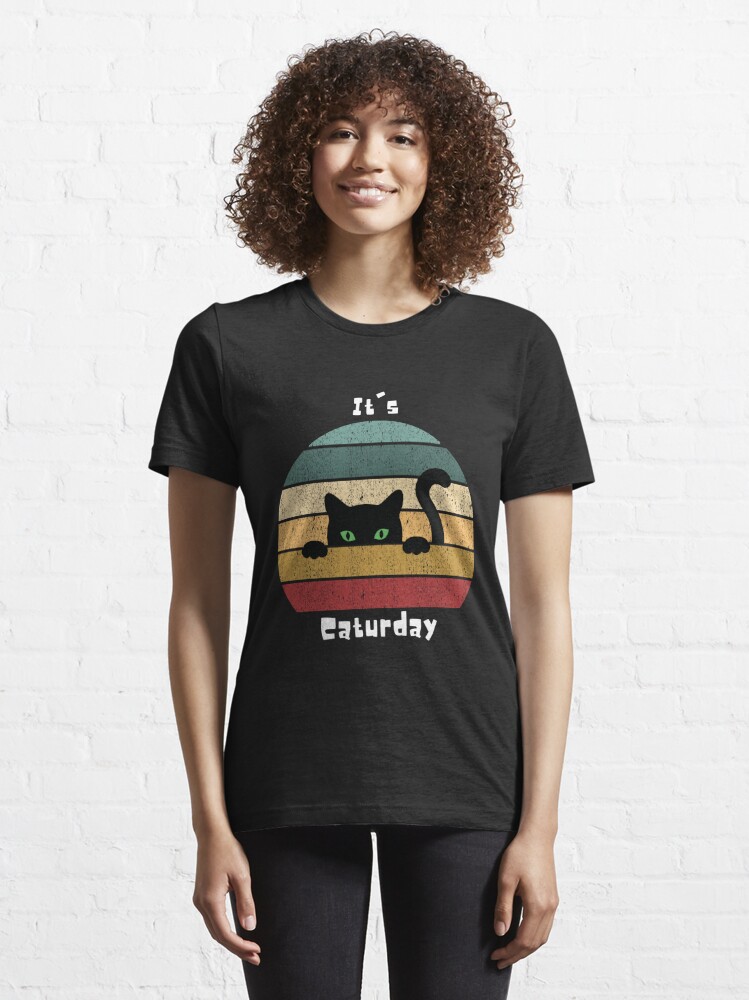 It's Caturday - Vintage Nationals Cat Day Essential T-Shirt for Sale by  Fukuart