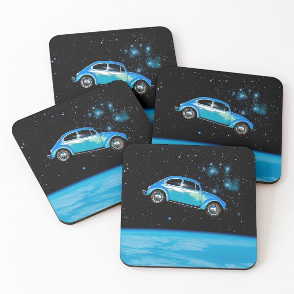 Item preview, Flying car in outer space surreal collage  designed and sold by Yasmine khalifa.