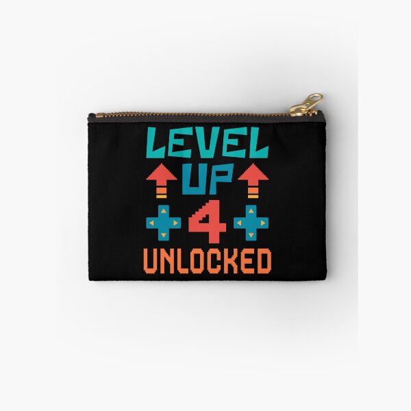 Item preview, Level Up, 4 Unlocked. Retro  designed and sold by ACC .