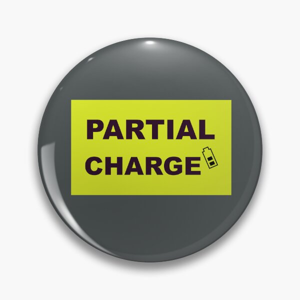 Item preview, PARTIAL CHARGE sign design  designed and sold by lobodelnoir.
