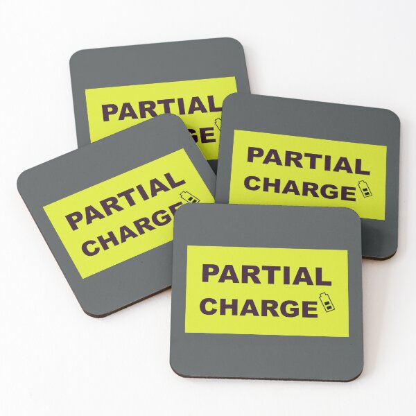 Item preview, PARTIAL CHARGE sign design  designed and sold by lobodelnoir.