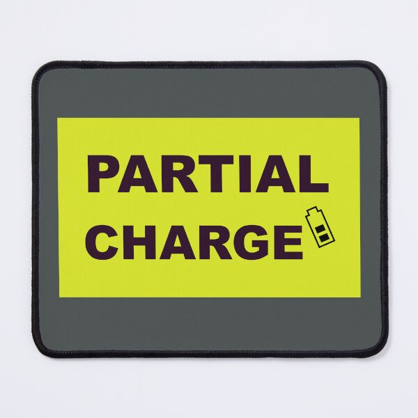 Item preview, PARTIAL CHARGE sign design  designed and sold by lobodelnoir.