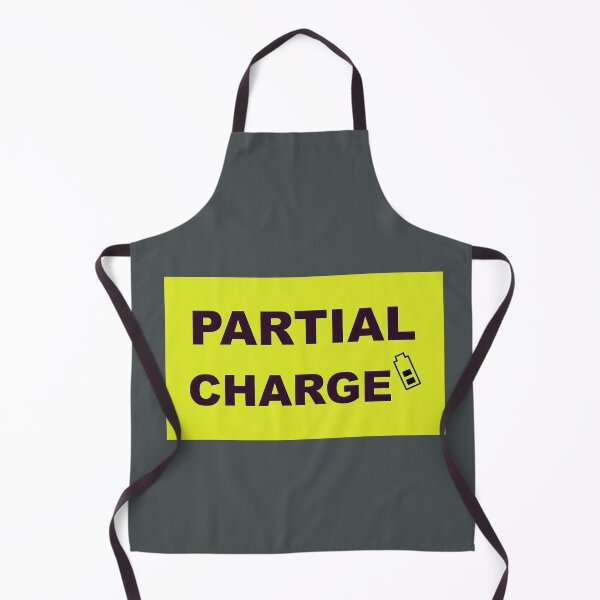 Item preview, PARTIAL CHARGE sign design designed and sold by lobodelnoir.