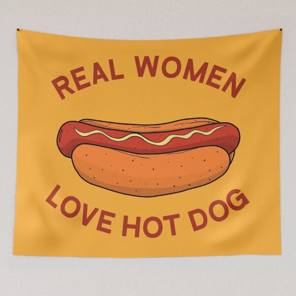 Item preview, Funny Hot Dog designed and sold by Yeaha.